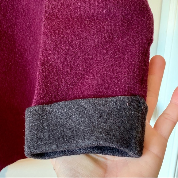 NANETTE LEPORE Wool Blend Contrasting Cuff Zippered Hem Sweater—SZ. Small - Picture 10 of 11